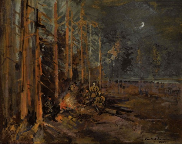 The Campfire by Constantin Korovin